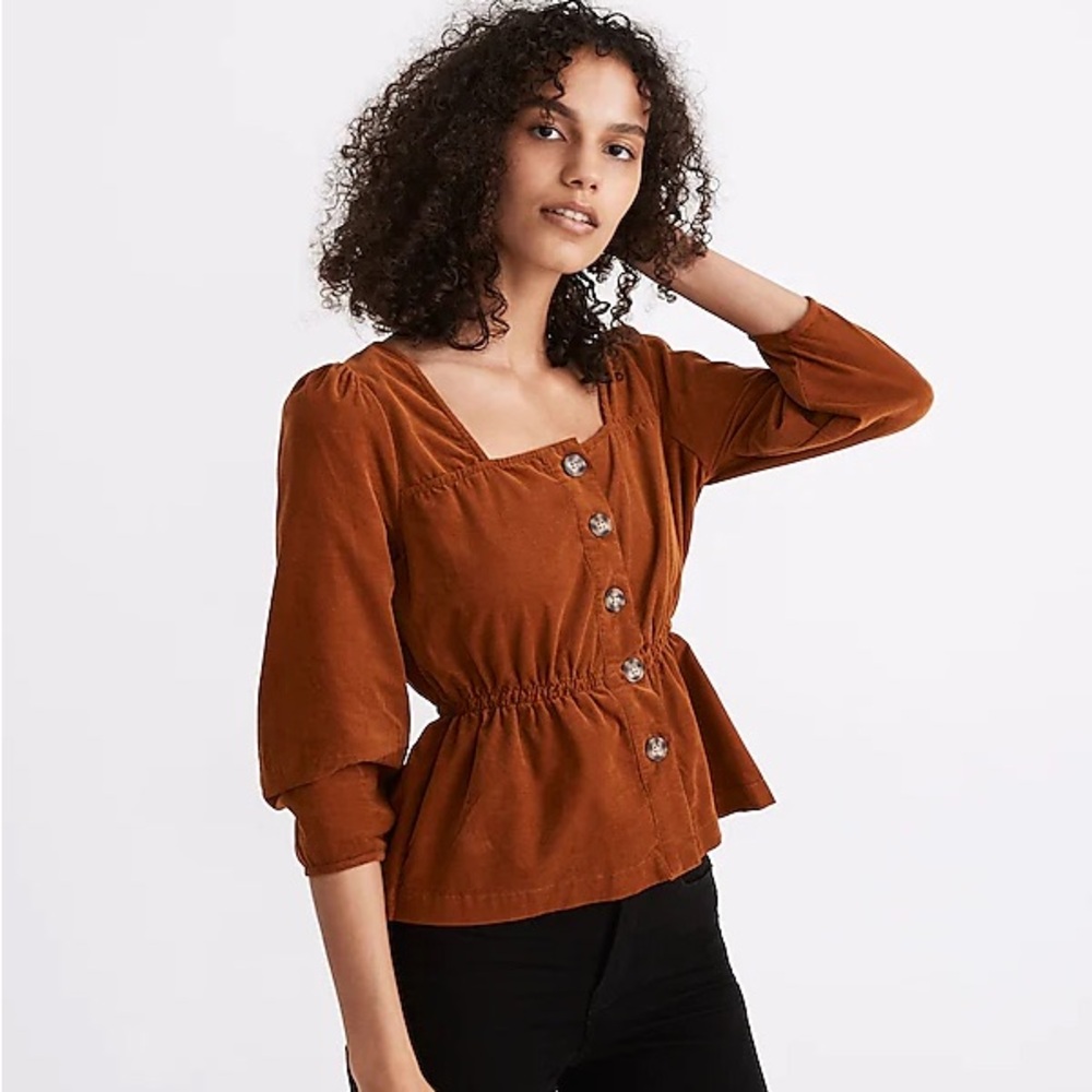 Madewell Corduroy Top